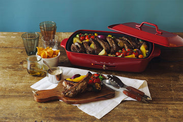 Grilled Spareribs and Vegetables