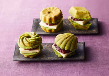Mini Matcha Cake Sandwich