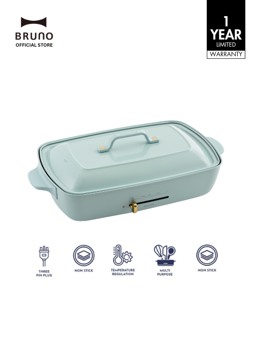 Grande Hotplate in Blue Gray