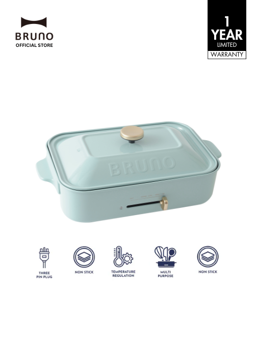 Compact Hotplate in Blue Gray