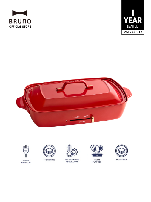 (T) Grande Hotplate in Red