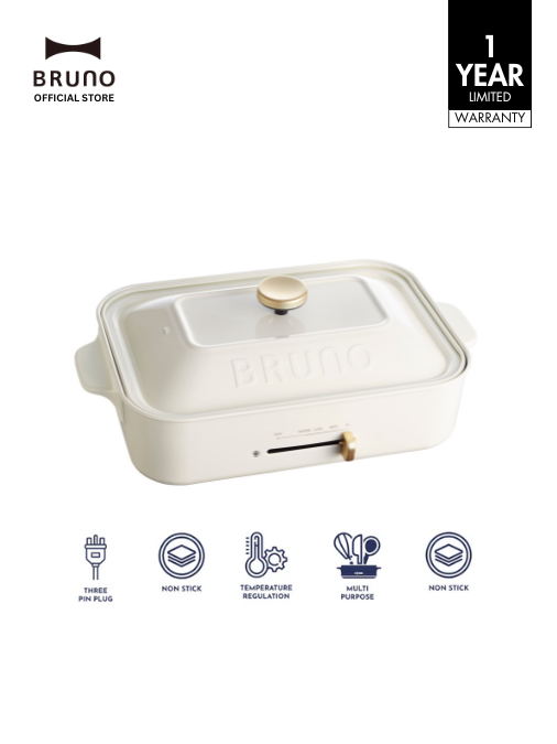 Compact Hotplate in White