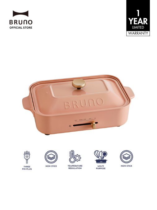 Compact Hotplate in Russian Pink