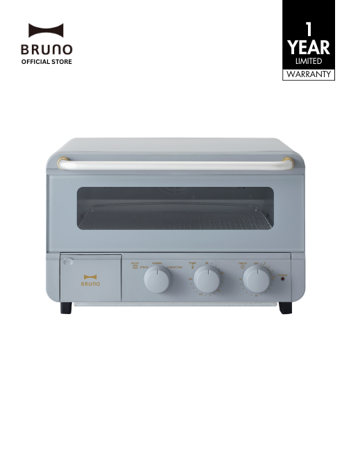 (T) Steam & Bake Toaster in Blue Gray