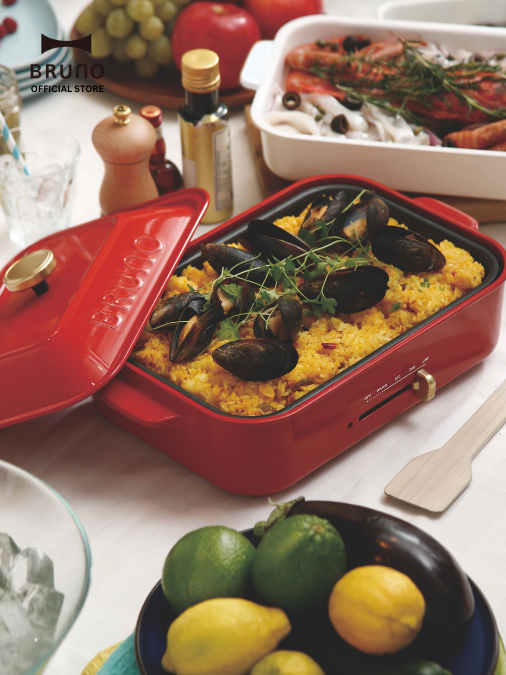 (T) Compact Hotplate in Red