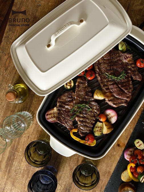 (T) Grande Hotplate in White