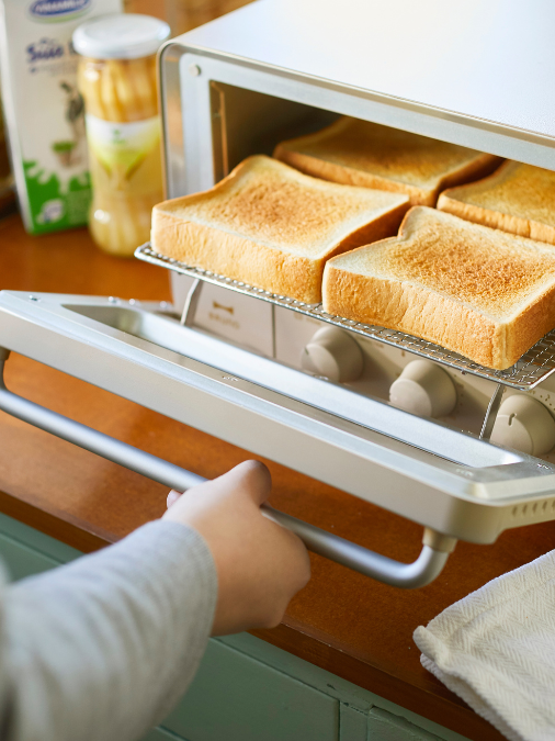 Steam & Bake Toaster in Blue Gray