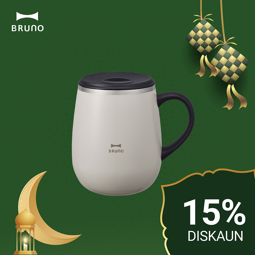 Stainless Steel Mug with Lid - Tall