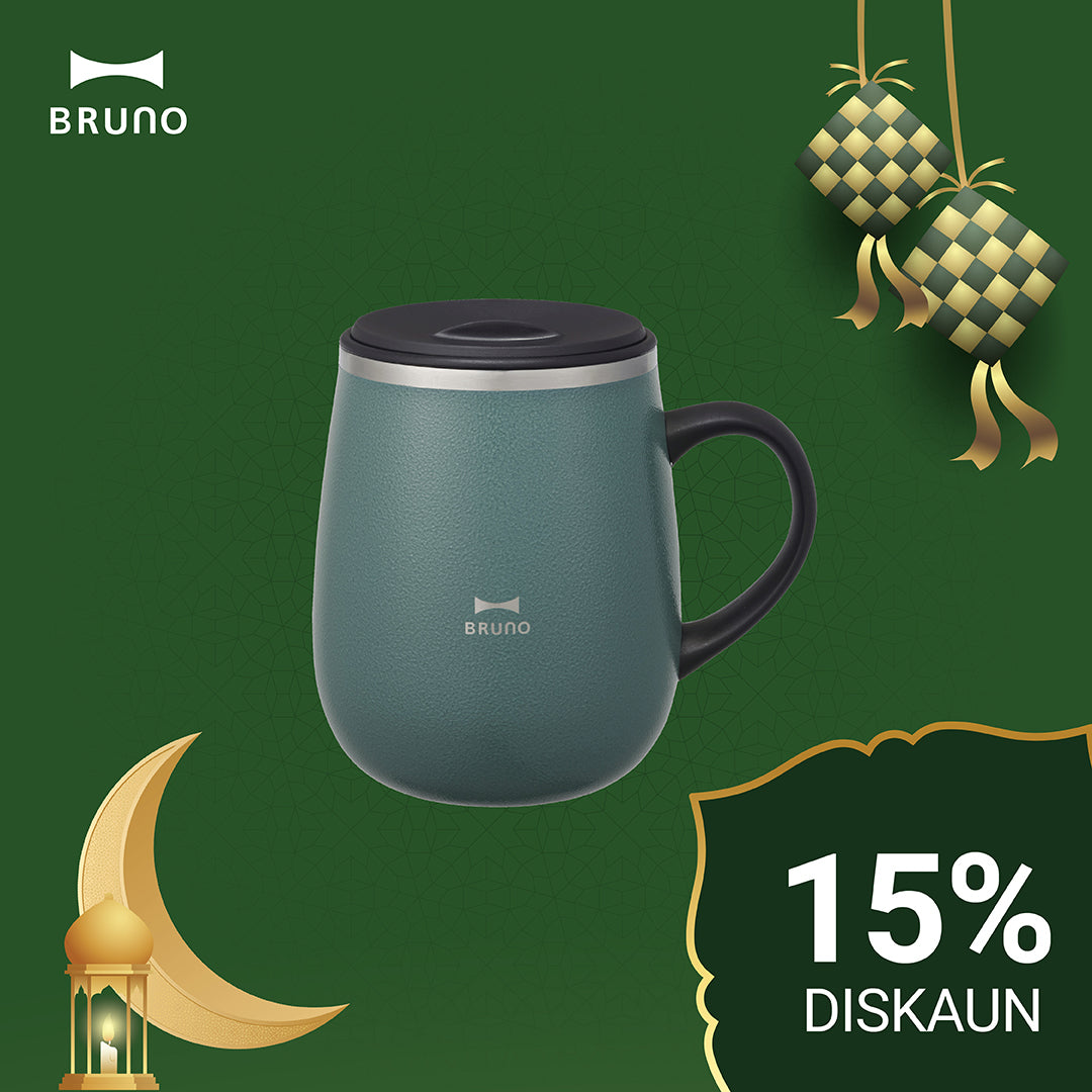Stainless Steel Mug with Lid - Tall