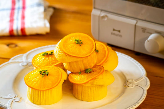 Orange Muffins Recipe for Bruno Steam & Bake Toaster