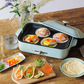 Compact Hotplate in Blue Gray