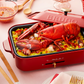 (T) Compact Hotplate in Red