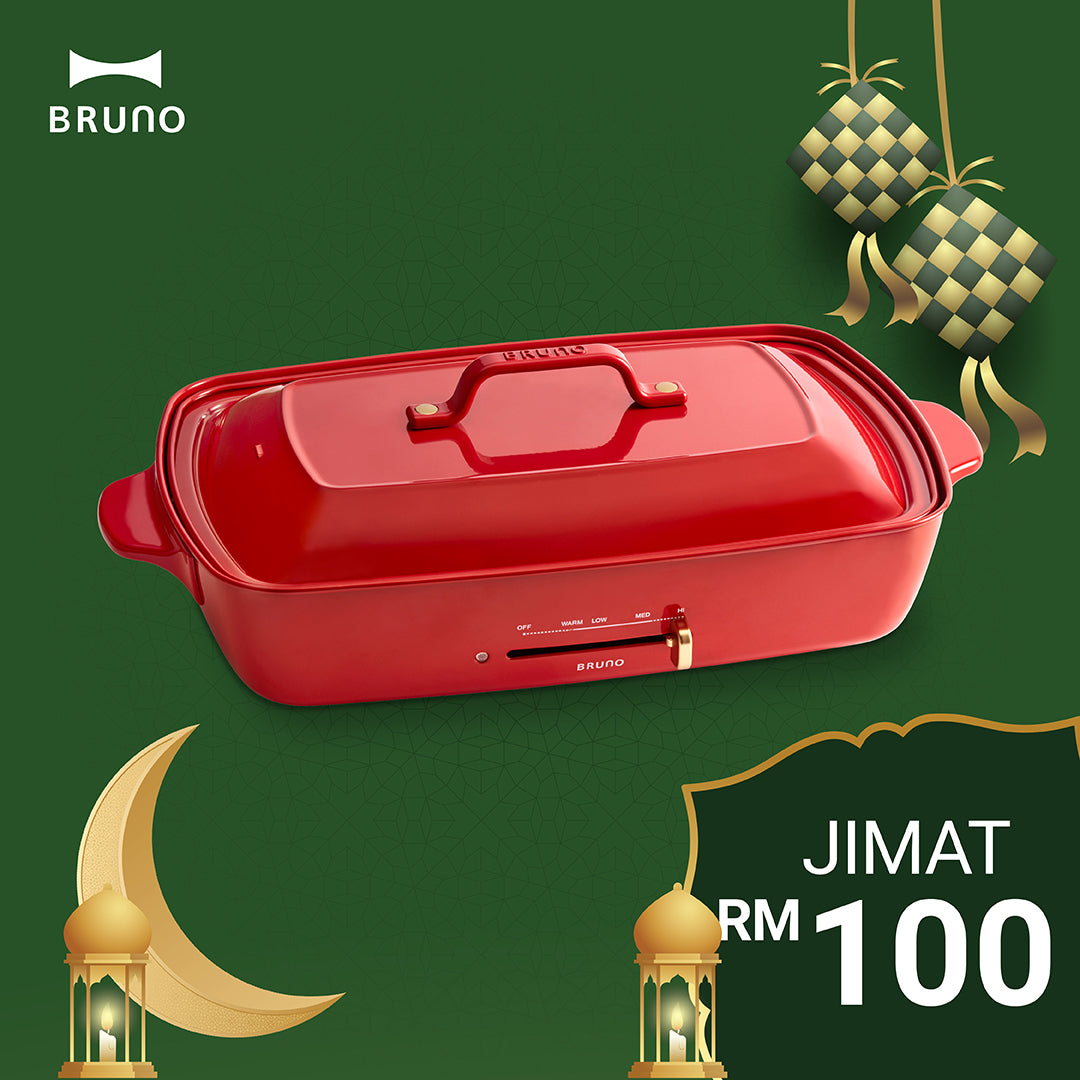 Grande Hotplate in Red
