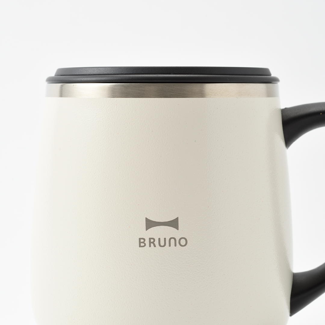 Stainless Steel Mug with Lid - Short