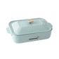 Compact Hotplate in Blue Gray