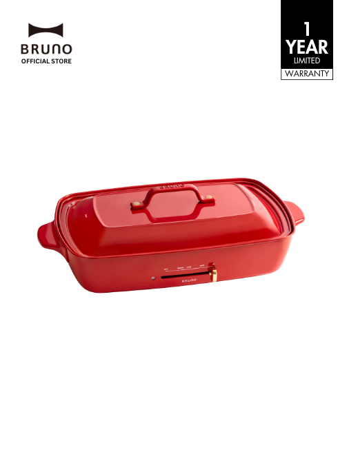 キッチン家電 BRUNO Hot Plate Grande Size Red Bruno Grande Hotplate キッチン家電 BRUNO Hot Plate Grande Size Red Bruno Grande Hotplate
