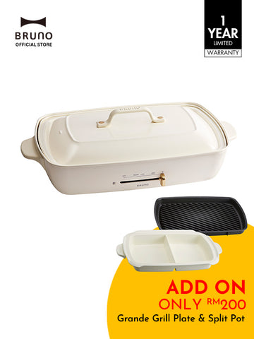 GRANDE Hotplate in White