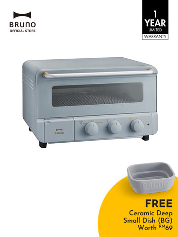 Steam ＆ Bake Toaster in Blue Gray