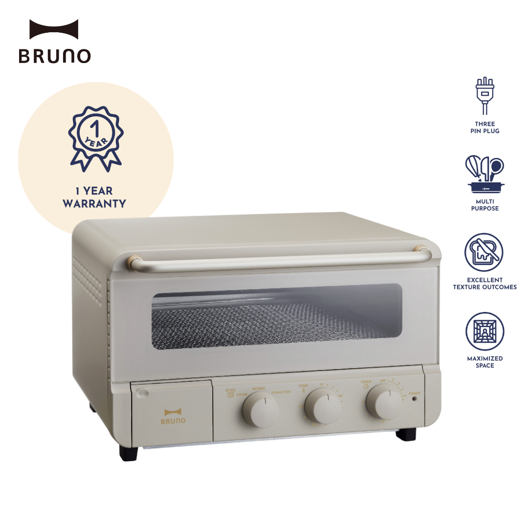 Steam ＆ Bake Toaster in Greige